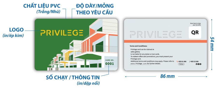 cung cấp thẻ vip chạy số thứ tự theo yêu cầu