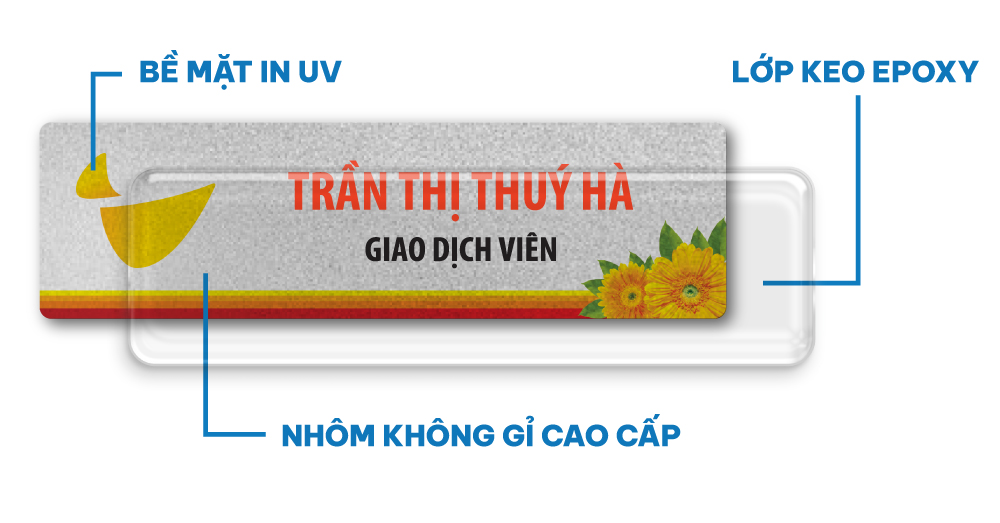 Cấu tạo bảng tên nhôm 