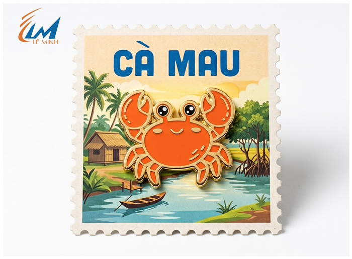 Ghim cài balo cua Cà Mau