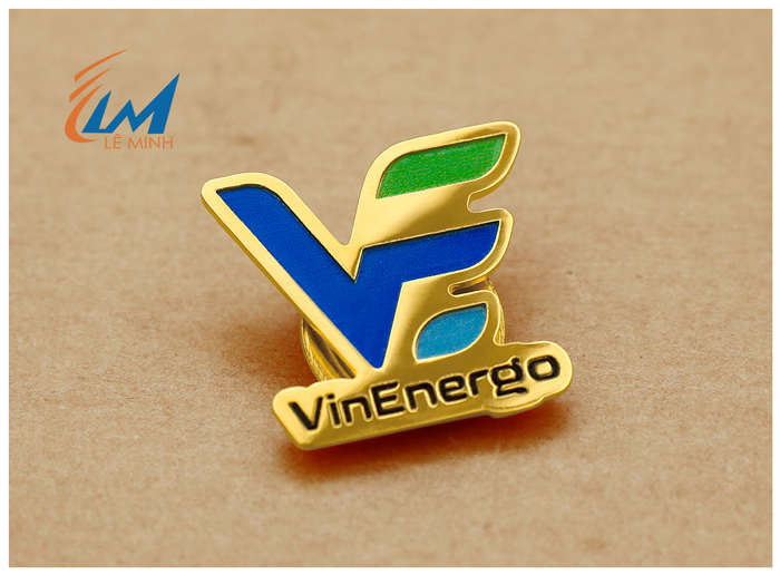 huy hiệu đồng đúc phủ màu theo yêu cầu