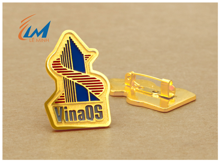 huy hiệu đồng đúc phủ màu theo yêu cầu