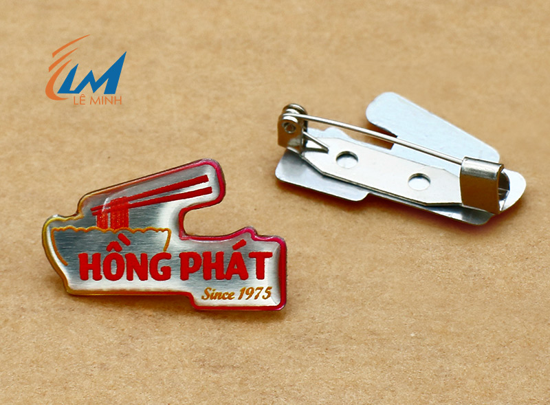 Pin cài áo kim loại