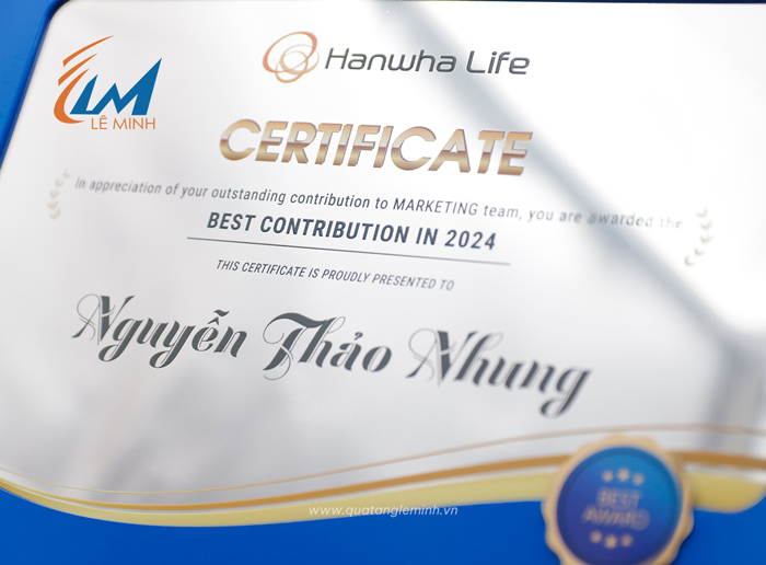 bảng vinh danh tùy chỉnh