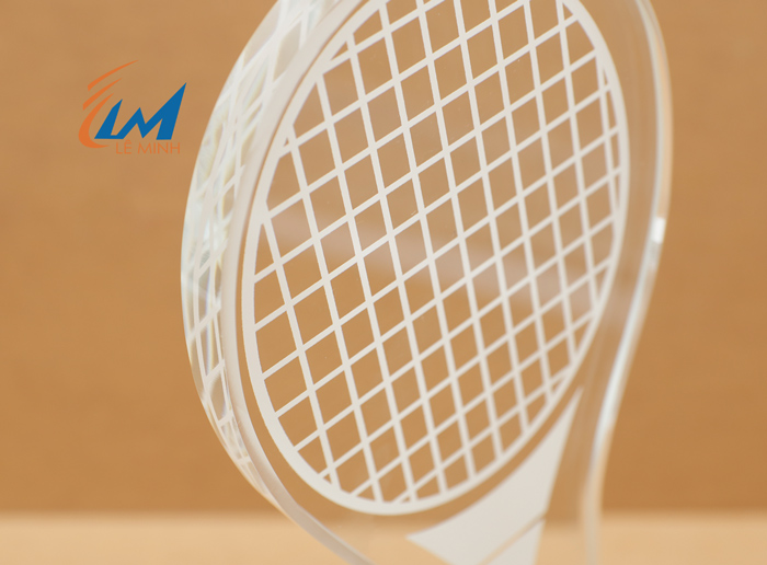 cúp tennis pha lê