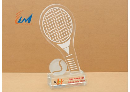 Cúp Tennis pha lê