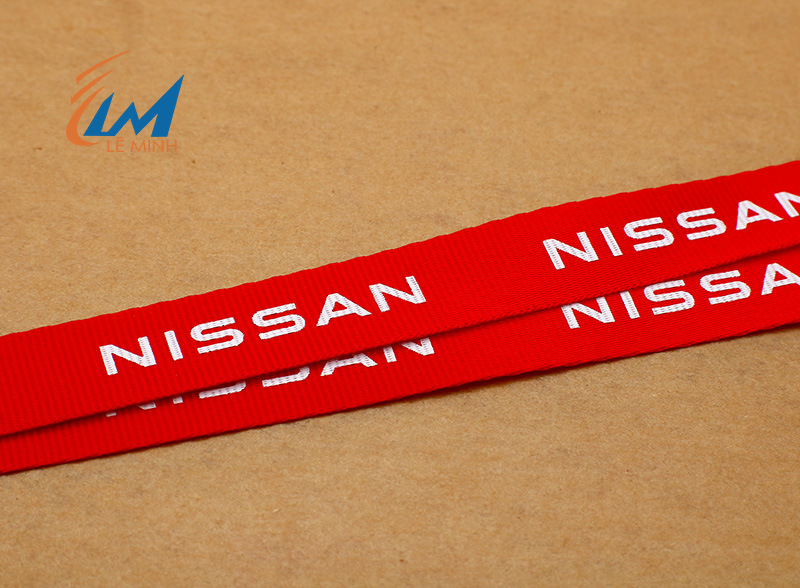 Dây đeo thẻ nhân viên giá tốt - Mẫu Nissan