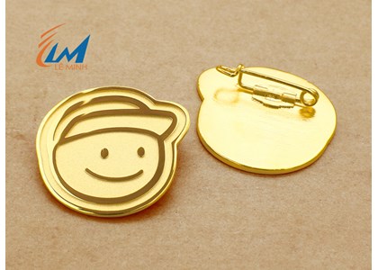 Huy hiệu Giao hàng tiết kiệm mạ vàng