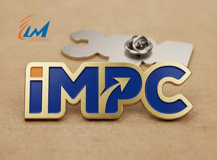 huy hiệu inox khắc ăn mòn tùy chỉnh