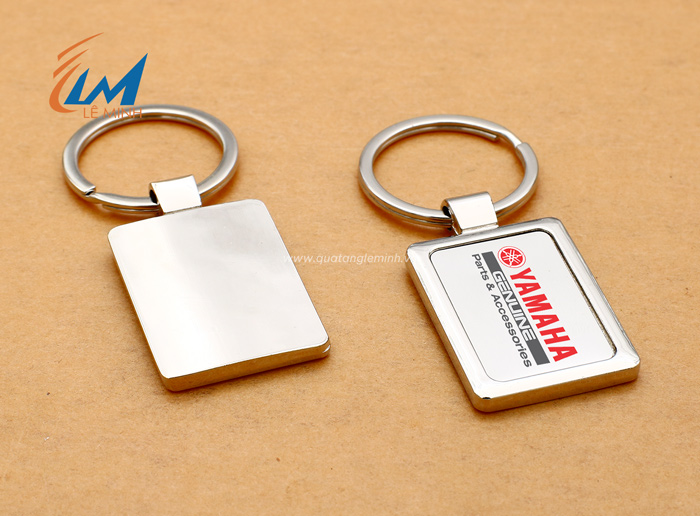 in móc khóa kim loại