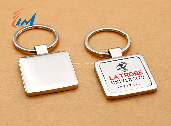 in móc khóa kim loại