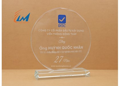 Kỷ niệm chương vinh danh cống hiến - Mẫu hình tròn