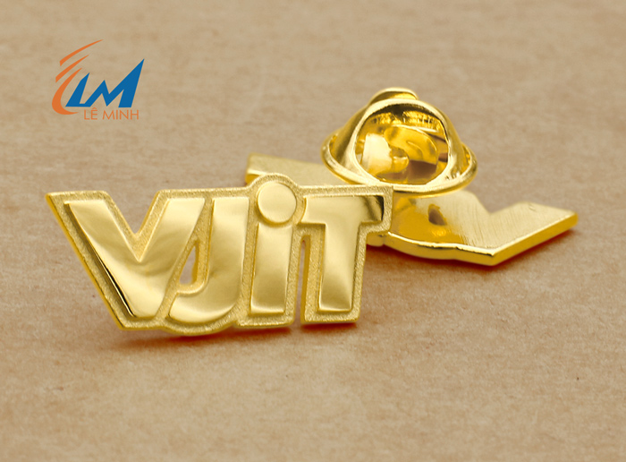 Logo mạ vàng - Mẫu VJIT