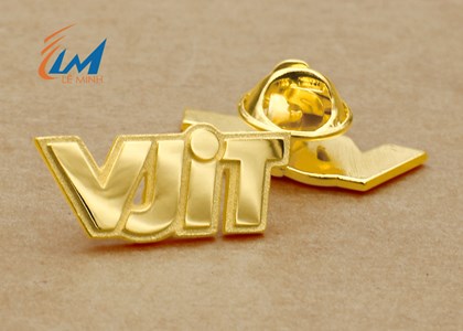 Logo mạ vàng - Mẫu VJIT