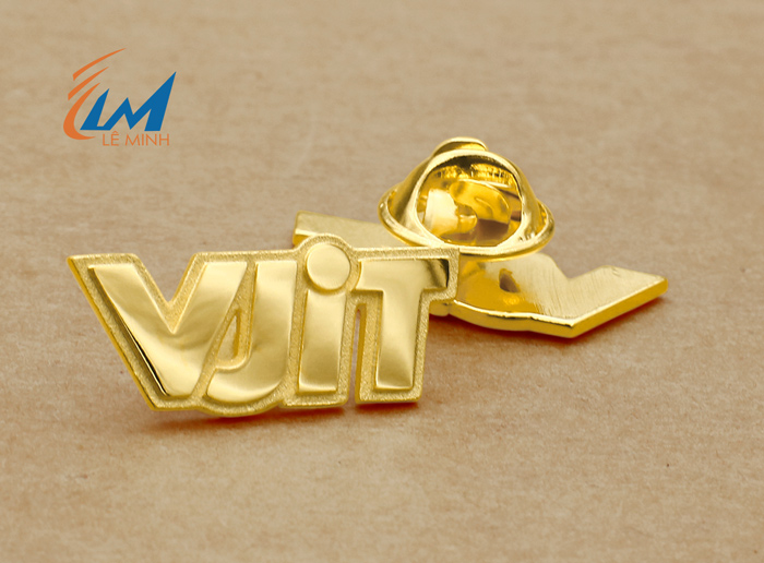 Logo mạ vàng - Mẫu VJIT