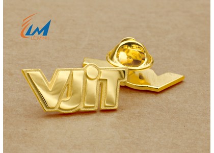 Logo mạ vàng - Mẫu VJIT