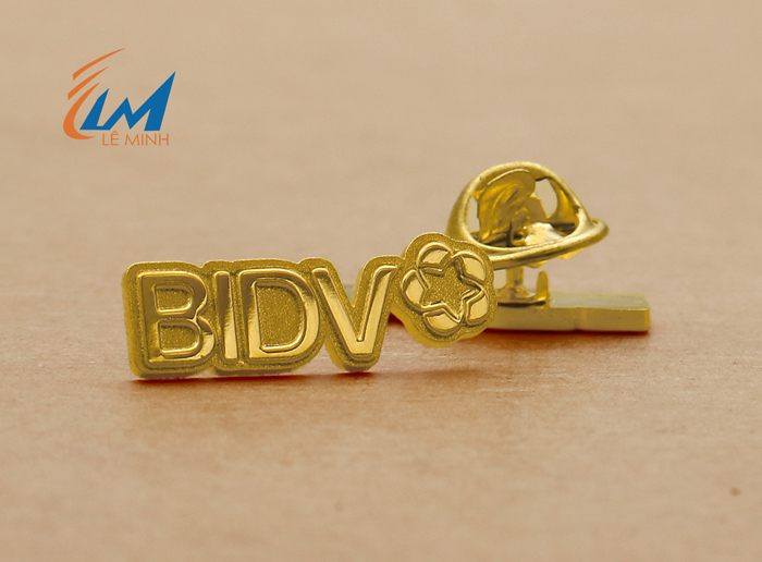 pin cài áo logo BIDV