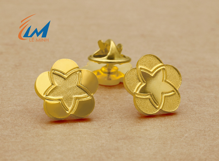 Pin cài áo logo ngân hàng BIDV