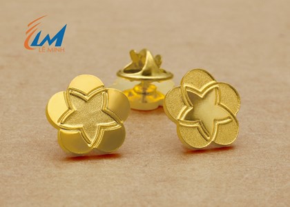 Pin cài áo logo ngân hàng BIDV