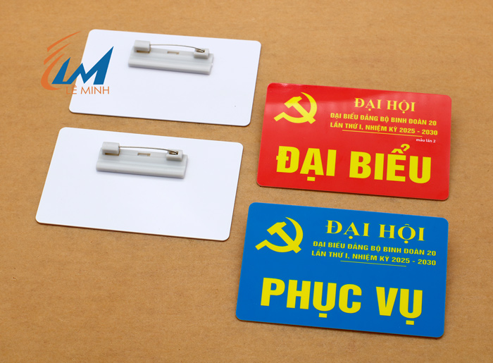 thẻ đeo đại biểu