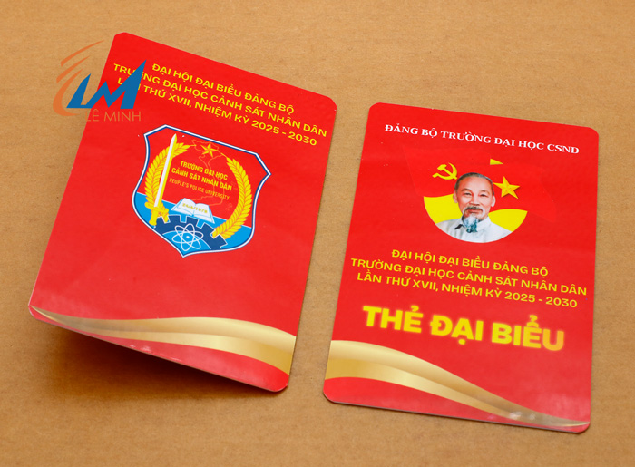 thẻ đeo đại biểu